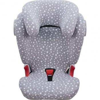 Jyoko Funda Para Silla de Coche Britax Römer Kidfix II XP SICT - Protección Óptima, Compatible con Britax Römer Kidfix II XP SICT, Diseño White Star