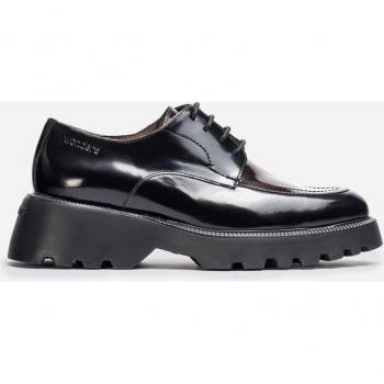 Zapato Wonders C-7201 Regata Negro y Vino de Mujer