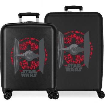 Juego de Maletas Rígidas Star Wars Grogu y Logo 55/70 cm con Capacidad 119L en Color Negro