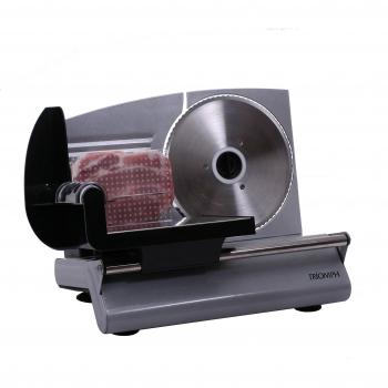 Cortafiambres Eléctrico Triomph ETF1808 - Acero Inoxidable, 150 W, Llama de 19 cm, Grosor de Corte Ajustable hasta 15 mm