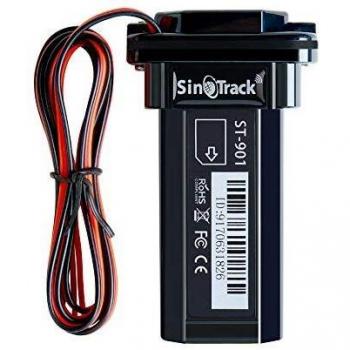 SINOTRACK Rastreador GPS para vehículos, localizador gps, mini dispositivo de ubicación en tiempo real, dispositivo de rastreo GPS impermeable para automóviles y motocicletas para camiones y taxis