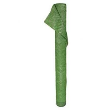 Malla Sombreo Verde Claro 80% con Protección UV - 90 grs - 2 x 50 mts para Jardín y Terraza