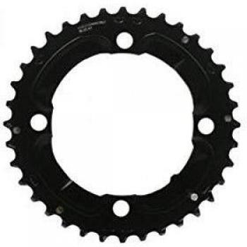 SHIMANO M677/617 Plato, Adultos Unisex, Negro, 36 Dientes