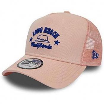 New Era Long Beach Trucker Ne Pnkidb Unisex Adulto, Pink, Talla Única