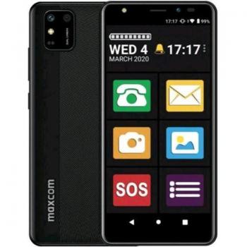 Maxcom MS554 SENIOR 5,5 2+32GB NEGRO - Smartphone Android de Pantalla Grande de 5,5 Pulgadas