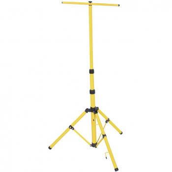 Trípode Universal MATEL para 2 Proyectores LED - Soporte ajustable, estructura de aluminio, capacidad para dos proyectores, altura regulable, diseño portátil y ligero