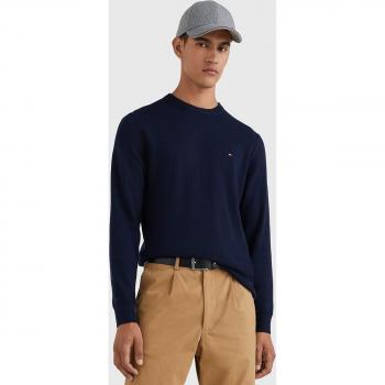 Tommy Hilfiger Men's Blue Round-neck Knitwear Sweater Size S Fall/Winter