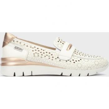 Mocasín Mujer Pikolinos Cantabria W4R-6518C1 Piel Nata