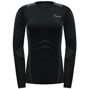 Dare 2b Zonal III Camiseta de Manga Larga de la Mujer, Mujer, Color Negro, tamaño XS/S