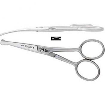 Tijeras Curvas de Inoxidable Rose Line 11.5 cm - Seguridad y Precisión