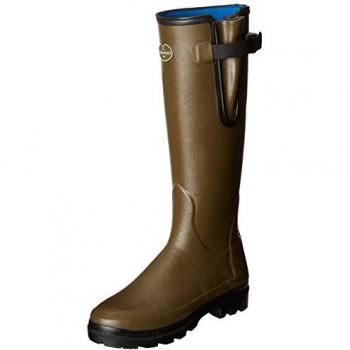 Le Chameau Women's Vierzonord Neoprene Lined Rubber Boots - Green, Size 37