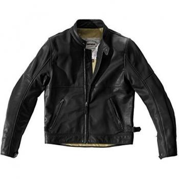 SPIDI PPE - Ropa de protección para motocicleta, color negro, talla 46