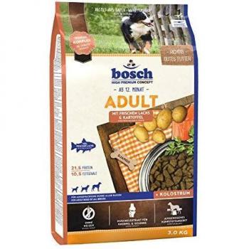 Pienso BOSCH Adulto Salmón Pescado Patatas 3 Kg