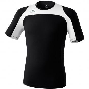 Erima Running T-Shirt Race Line - Camiseta de running para hombre, color negro, talla S