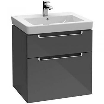 Villeroy & Boch lavabo armario Subway 2.0 537 x 590 x 423 mm Black Matt Lacquer, a90810pd