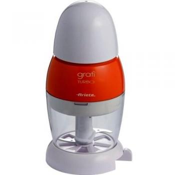 DeLonghi 439 Grati Turbo Rallador de queso eléctrico, 200 W, color blanco y naranja