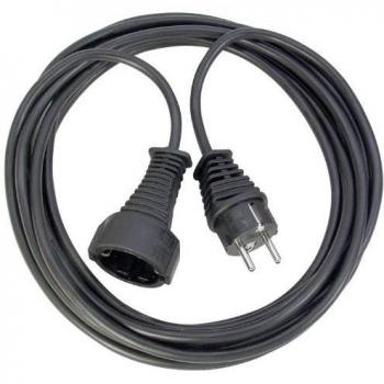 Brennenstuhl 10M Black Plastic Extension Cable H05VV-F 3G1.5