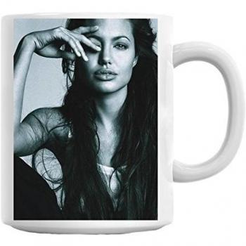 Angelina Jolie Sexy Lips Mug Cup
