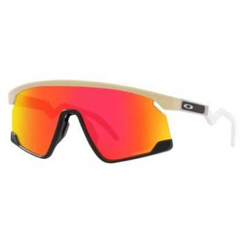 Gafas de Sol Oakley BXTR OO 9280 928004 Matte Desert Tan con lente Prizm Ruby, tamaño único