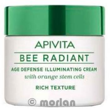 Apivita - Crema rica antiedad iluminadora bee radiant