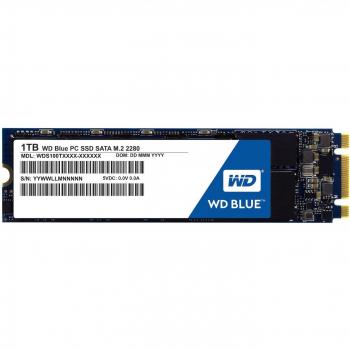 WD WDS100T1B0B 1 TB 2.5-Inch Internal Solid State Drive - Blue