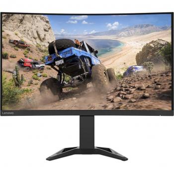 Lenovo G32qc-30 31.5 Curved Gaming Monitor QHD LED 165Hz FreeSync Premium Adjustable Stand Black