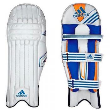 adidas SL Pro Kids Junior bateo de cricket para las piernas, Infantil, Sl Pro, blanco