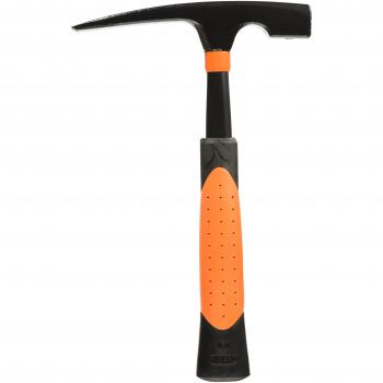 Picard 087500 negro gigante ladrillo martillo con mango de tubo de acero de doble pared