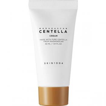 SKIN1004 Madagascar Centella Cream - 30 ml, light soothing moisturiser for sensitive and irritable skin, suitable for all skin types