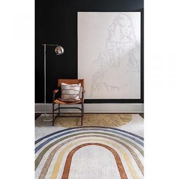 Surya Alfombra Escandinava Lavable Multicolor 160x213 cm