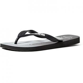 Chanclas Havaianas Hype Hombre Negro - Cómodas y Resistentes, Talla 44