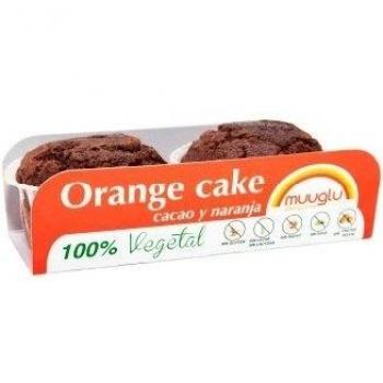 Muuglu Muffin Naranja + Cacao Vegano Sin Alérgenos 2 x 60 g