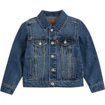 Chaqueta de Jean Trucker para Niños Levi's - Azul Marino - Talla 110