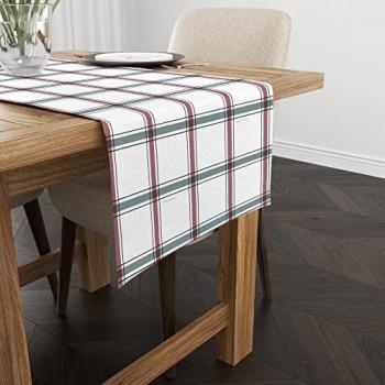 Camino de Mesa Terciopelo Elegant Christmas 4, Talla 50x145, Tejido 100% poliéster, Peso 300 grs., Multicolor Navidad