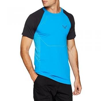 Dynafit Hombre Alpine Seam de Tech S/S tee – Camiseta, Hombre, Alpine Seam-Tech S/S tee Herren, Methyl Blue/0980