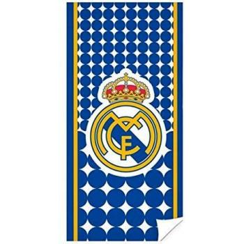 Real Madrid RM171155 - Toallas, Azul, 70x140 cm