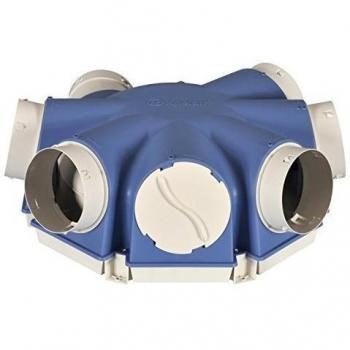 2 AC 125 mm Xpelair Xplus sistema Central con conductos de habitación