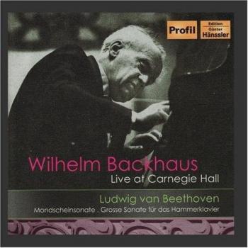 Wilhelm Backhaus live at Carnegie Hall 1956