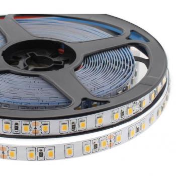 LEDBOX Tira LED Monocolor SMD2835 DC24V 5m (120Led/m) 80W IP20 Blanco Cálido