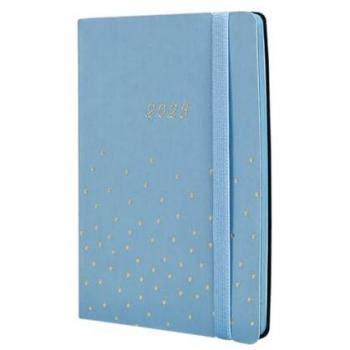 Agenda Finocam Flexi Joy 2025, encuadernada, tamaño 11,8 x 16,8 cm, semana vista horizontal, periodo de enero 2025 a diciembre 2025 (12 meses), diseño Confeti