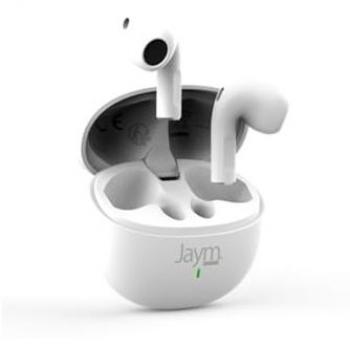 Auriculares Inalámbricos True Wireless Jaym TS-123B Bluetooth 5.0 con Micrófono y Controles Táctiles - Blancos