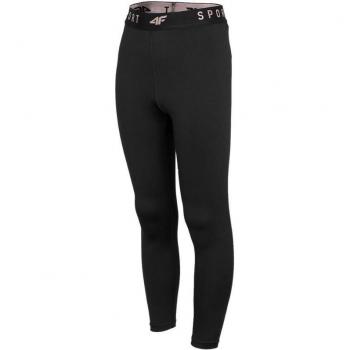 Leggings Marca 4F Negro Profundo Talla 122/128 Niña