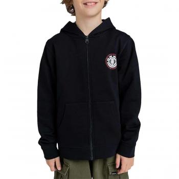 Sudadera con capucha Element Seal (Youth) con cremallera - Flint Black Negro 12-13 Years