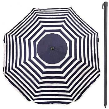 Sombrilla de Playa Aktive D240 cm con Protección UV30