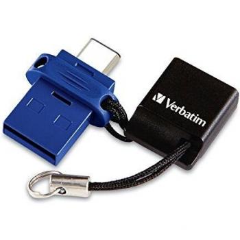 Verbatim Unidad Dual USB Tipo C/USB 3.0 de 32 GB - Memoria USB