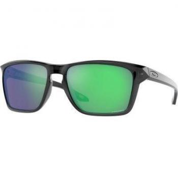 Oakley Sylas Sunglasses - Sporty, Black unisex, Size: One Size, Model: OO9448-18, Lens Color: Prizm Jade
