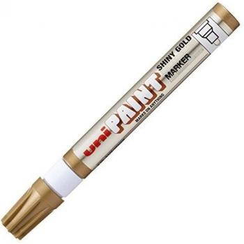 Uni-Ball 182080 – Marcador – Uni Paint PX 20 con Laca, Shiny Gold