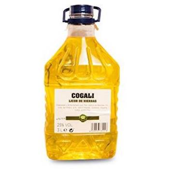 Licor de Hierbas Cogali 3L - Nor-Iberica en Garrafa PET