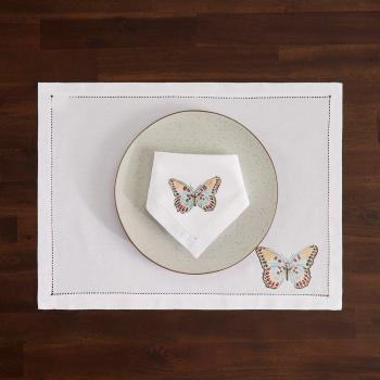 Set de mantel individual y servilleta de algodón Mariposa KottonKewl