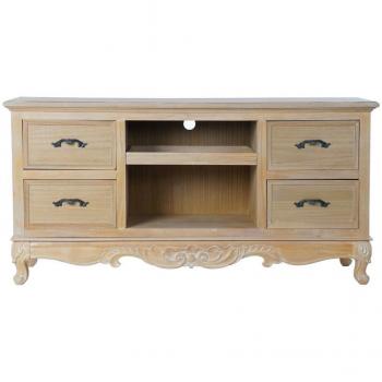 Mueble de TV DKD Home Decor 121 x 39 x 59,5 cm Abeto Natural Madera MDF